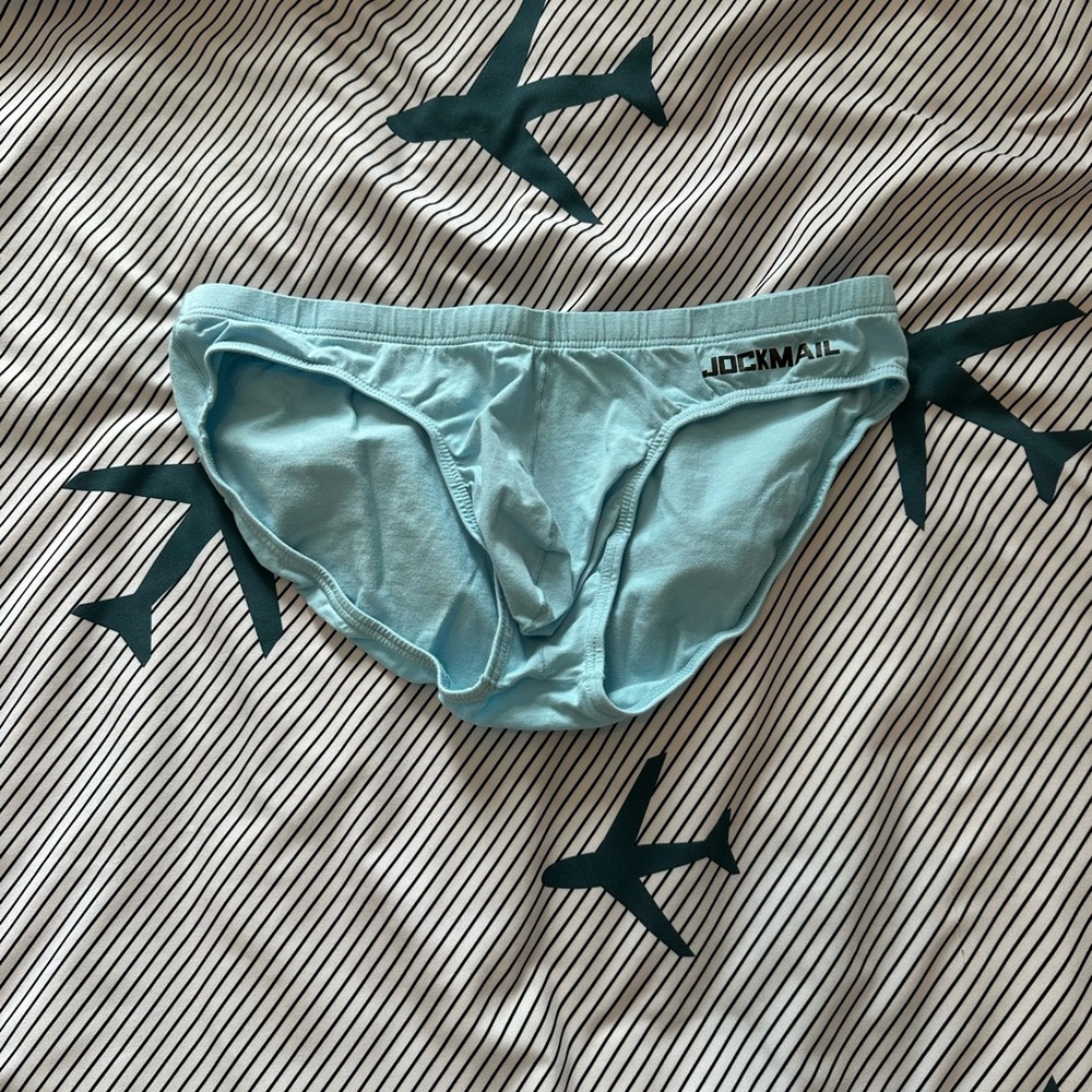Light Blue Men's Briefs